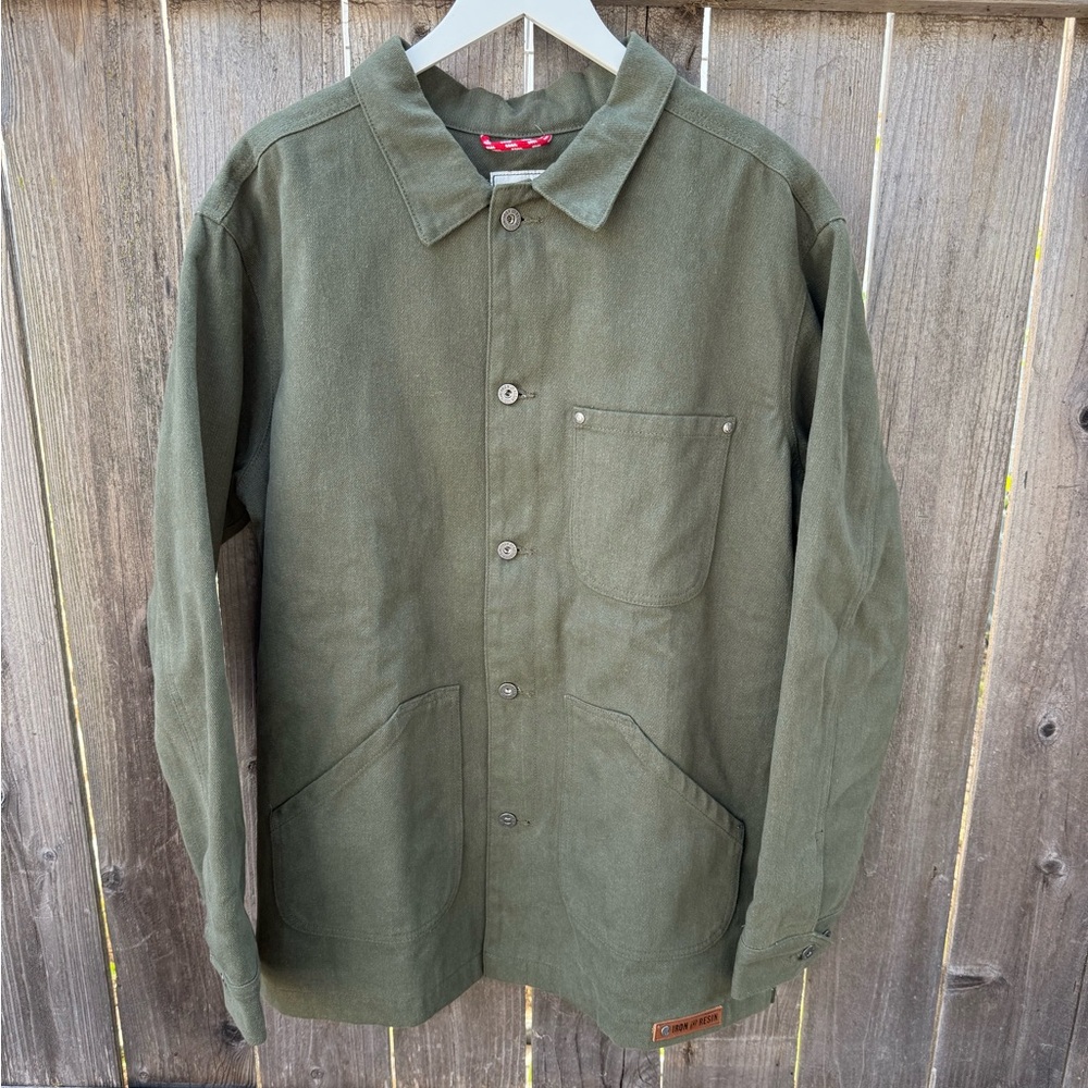 Iron & Resin Blanket Lined Chore Coat